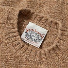 Jamieson's of Shetland Men's Crew Knit in Camel