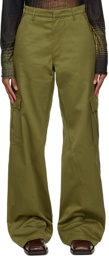 Bianca Saunders SSENSE Exclusive Green Trousers