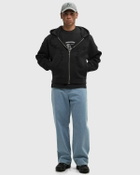 Rough. PADDED ZIP HOODIE Black Mens Hoodies/Zipper