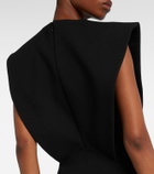 Givenchy Wool-blend gown