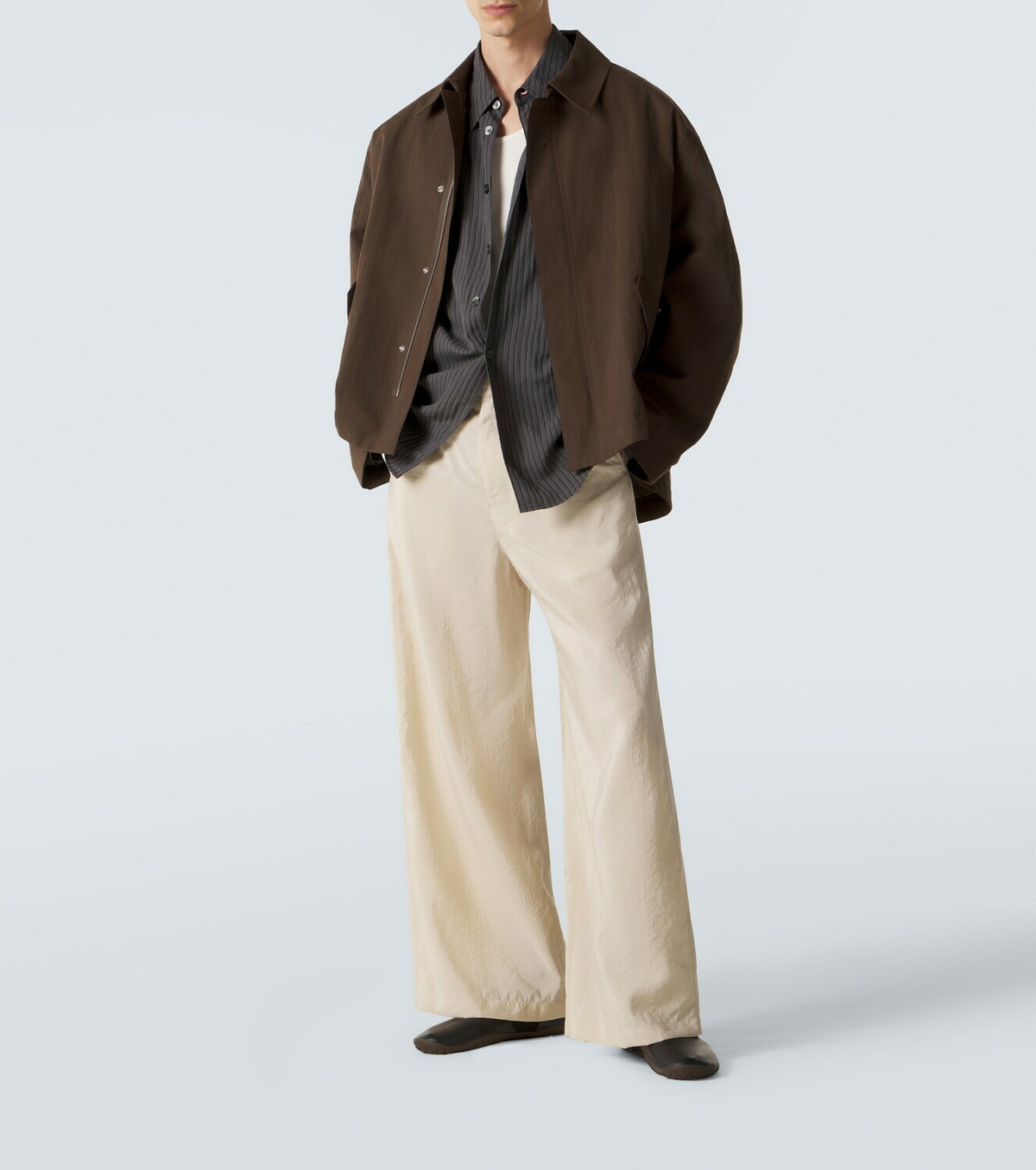 Lemaire Cotton and linen tank top
