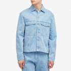 Magic Castles Men's Trip Jacket in Indigo Denim Mix
