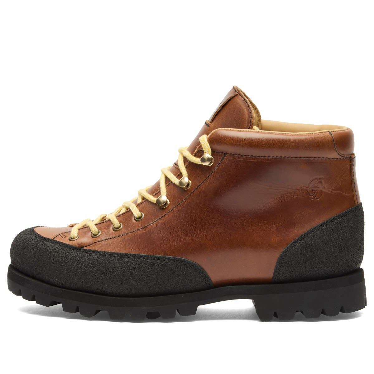 Drôle de Monsieur Men's x Paraboot Yosemite Leather Boot in Cognac