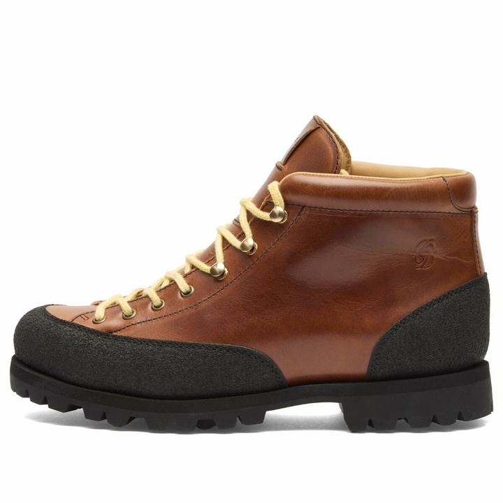 Photo: Drôle de Monsieur Men's x Paraboot Yosemite Leather Boot in Cognac