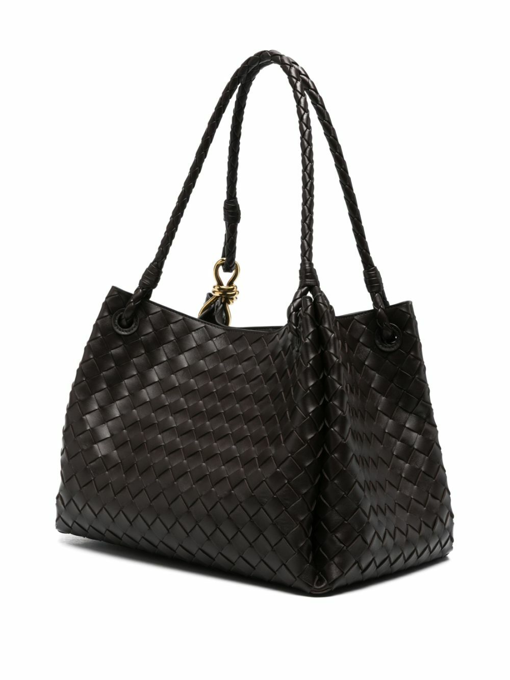 Bottega Veneta Black Large Parachute Shoulder Bag Bottega Veneta