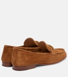Veronica Beard Penny suede loafers