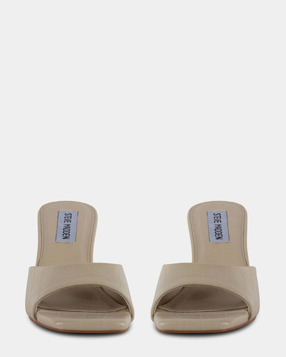 Steve Madden Danna Heels in Natural Exotic