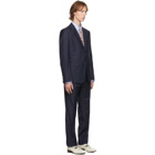 Gucci Navy Wool Straight-Fit Suit