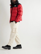 The North Face - 92 Retro Anniversary Nuptse Shell-Trimmed Ripstop Down Jacket - Red