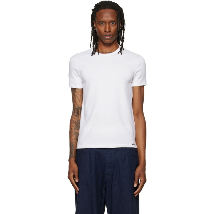 Photo: TOM FORD White Cotton T-shirt