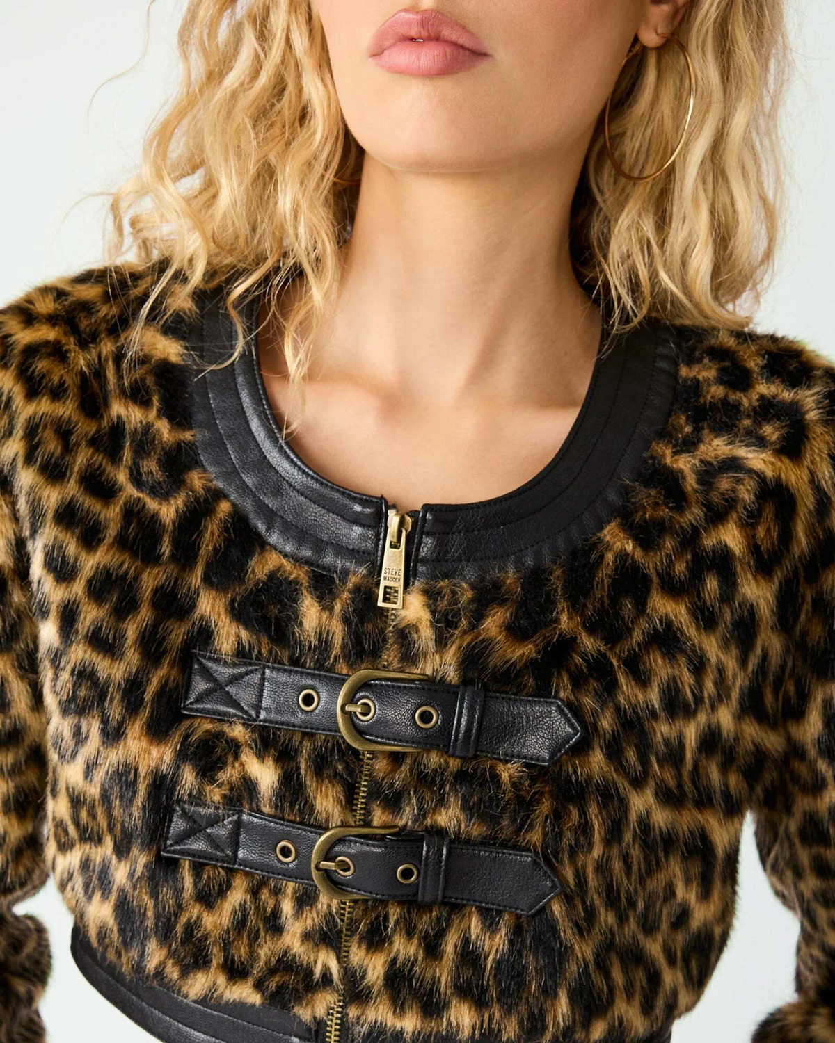 Steve Madden Felicitey Jacket Dresses in Leopard