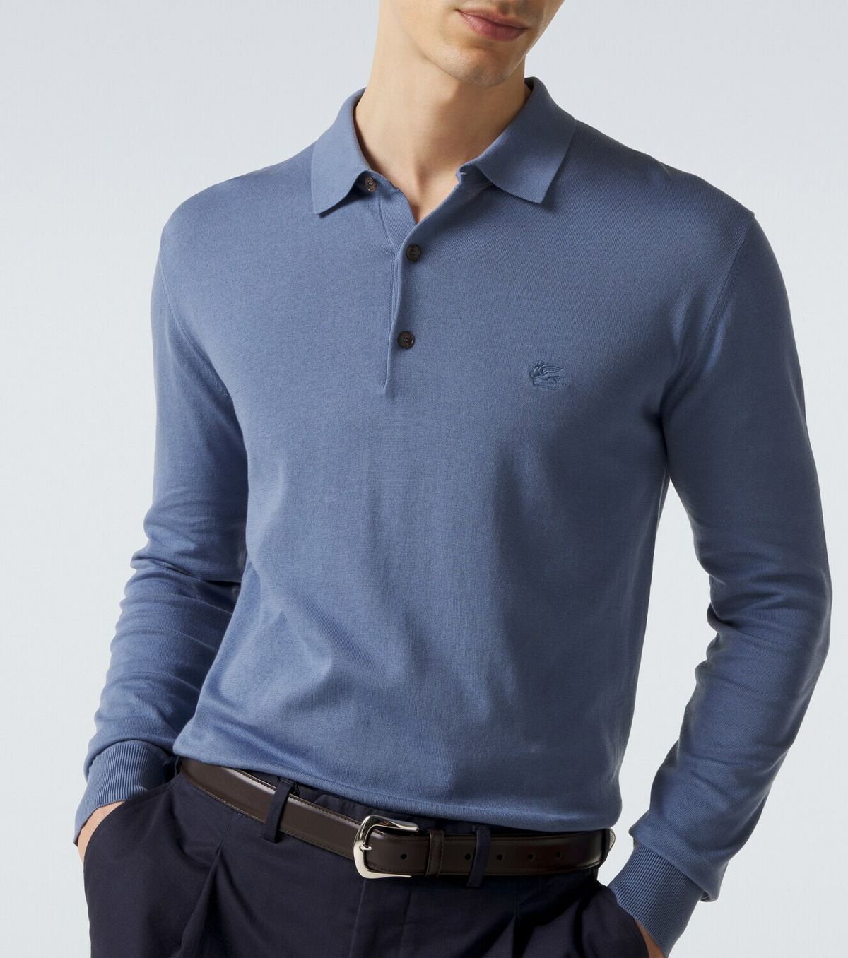 Etro Cotton polo sweater