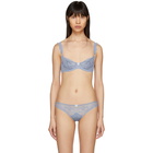 Stella McCartney Blue Ophelia Whistling Underwire Bra