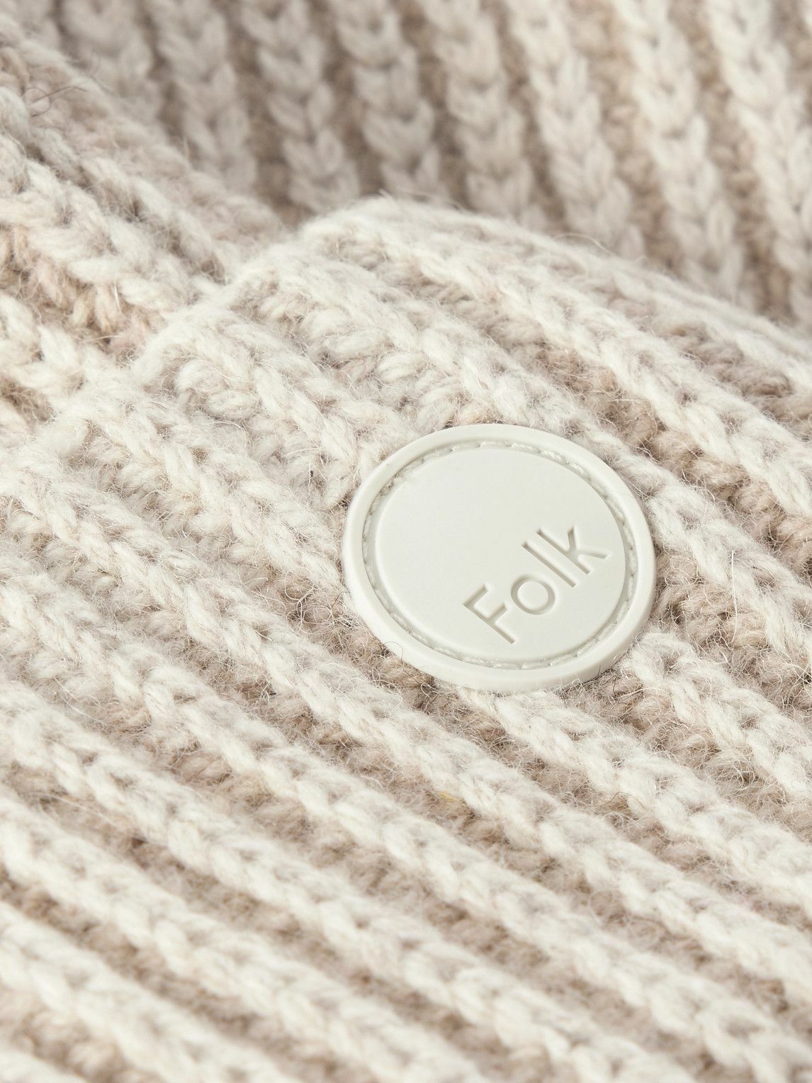 Folk - Ribbed Wool-Blend Beanie