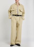 Calvin Klein Cornelius Patch-pockets Cotton Shirt Off White