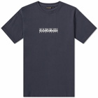 Napapijri Men's Sox Box T-Shirt in Blue Marine