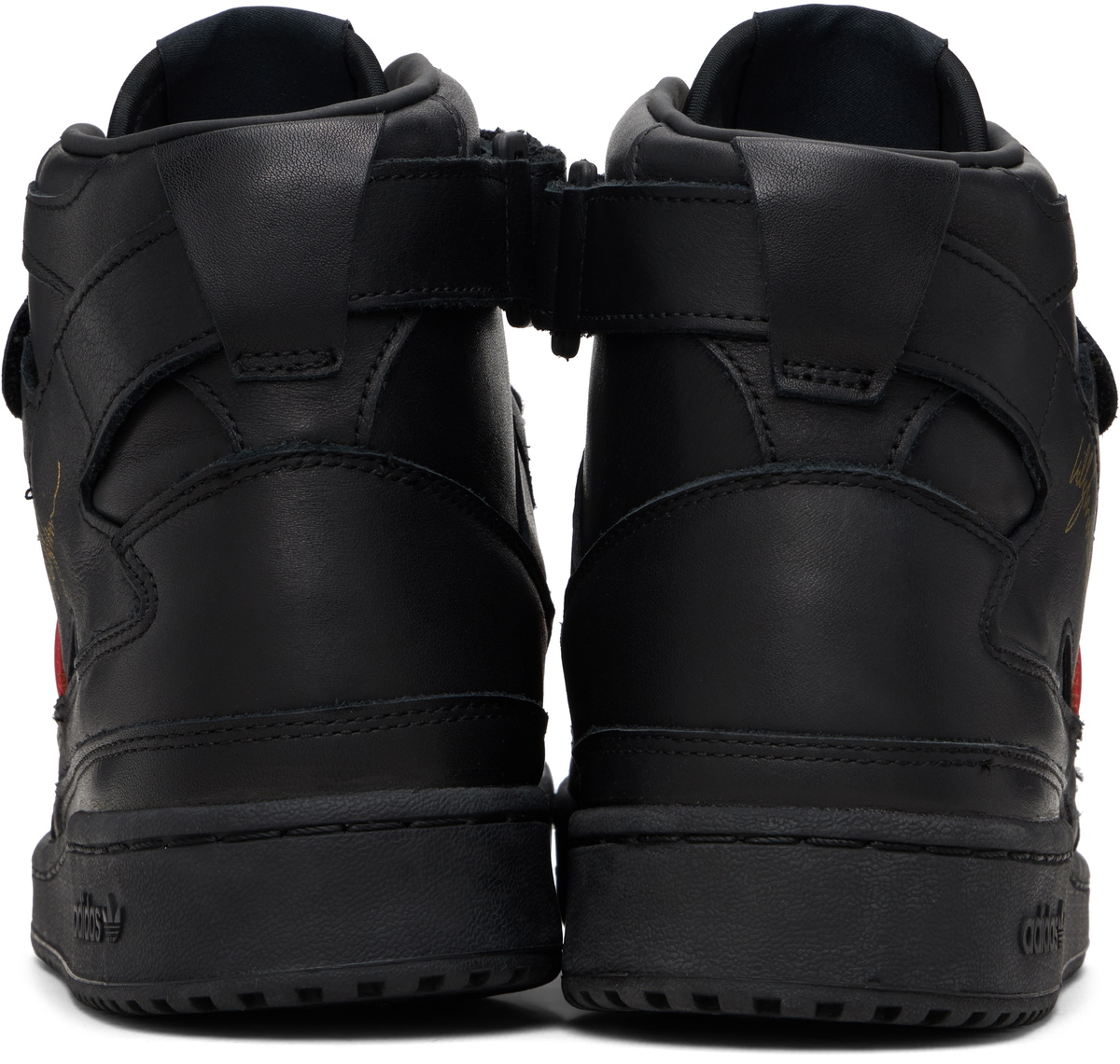 WILLY CHAVARRIA Black adidas Originals Edition Forum Sneakers