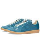 Maison Margiela Men's Classic Replica Sneakers in Petrol