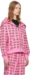 Ashley Williams Pink 'I Heart Me' Butterfly Hoodie