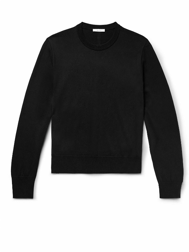 Photo: The Row - Panetti Cotton Sweater - Black