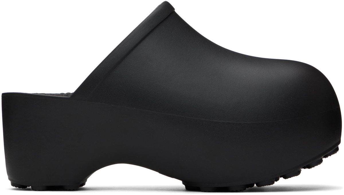 Praying Black Praying Clogs