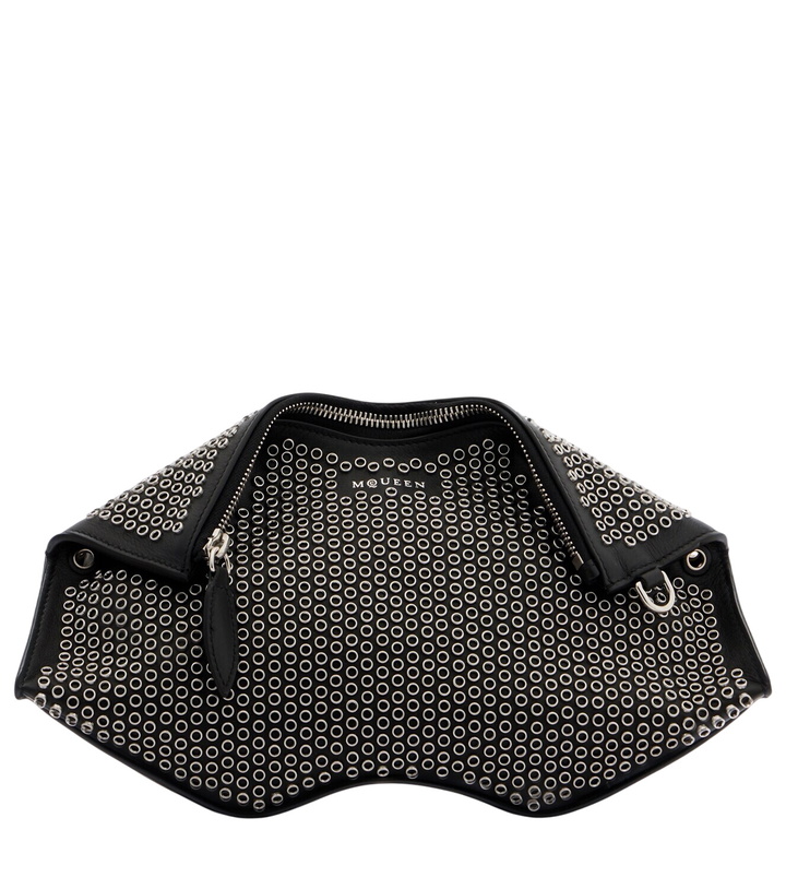 Photo: McQueen Manta embellished leather tote bag