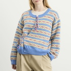 Bode Women's Wedgewood Wool Cardigan in Multi