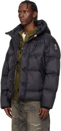 Parajumpers Black Cloud Hooded Down Jacket