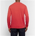 RRL - Logo-Print Slub Cotton-Jersey T-Shirt - Men - Red