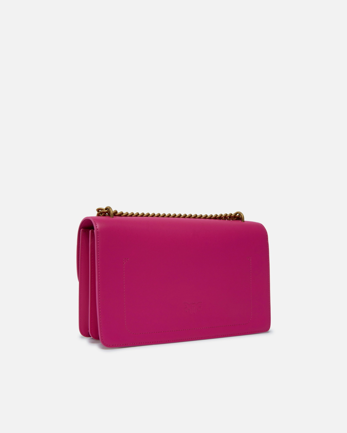 Pinko Classic Love Bag One Simply Pinko Pink Antique Gold