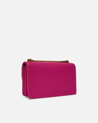 Pinko Classic Love Bag One Simply Pinko Pink Antique Gold