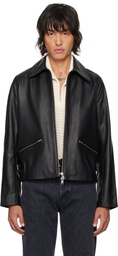 Sunflower Black Triumph Leather Jacket