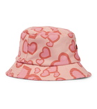 JW Anderson - x Run Hany printed canvas bucket hat