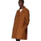 Rick Owens Brown Soft Coat