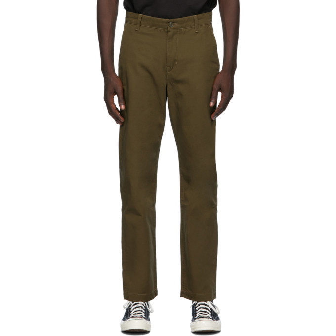 Photo: Levis Made and Crafted Khaki Standard Chino Trousers