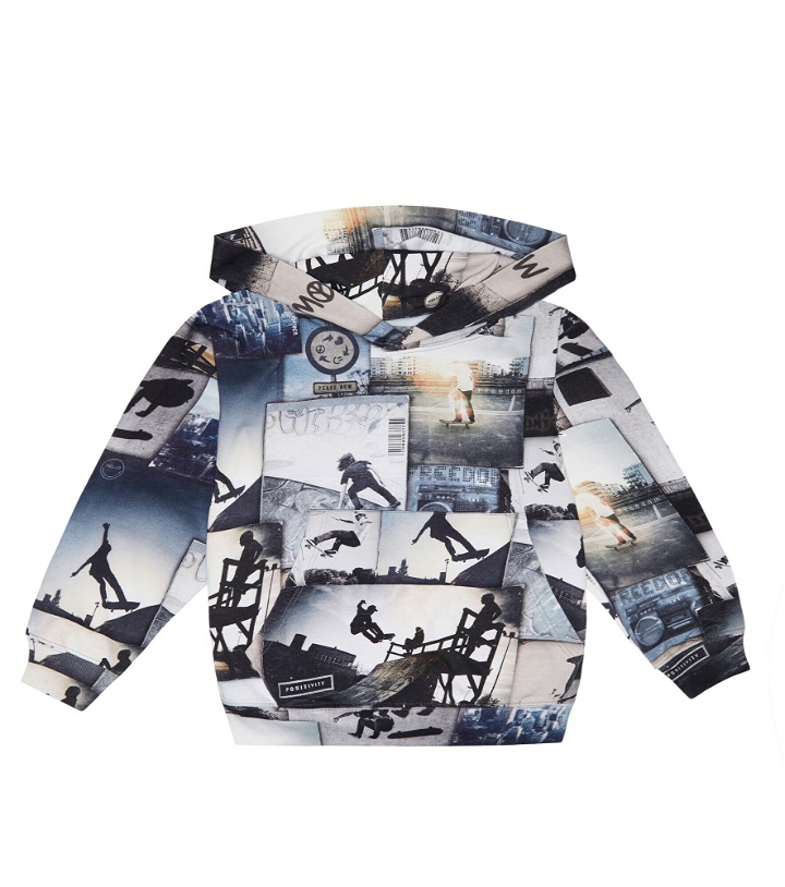 Photo: Molo - Ratata printed cotton hoodie
