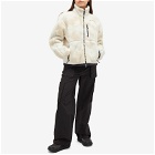 The North Face Women's Denali X Fleece Jacket in White Dune Low-Fi Hi-Te