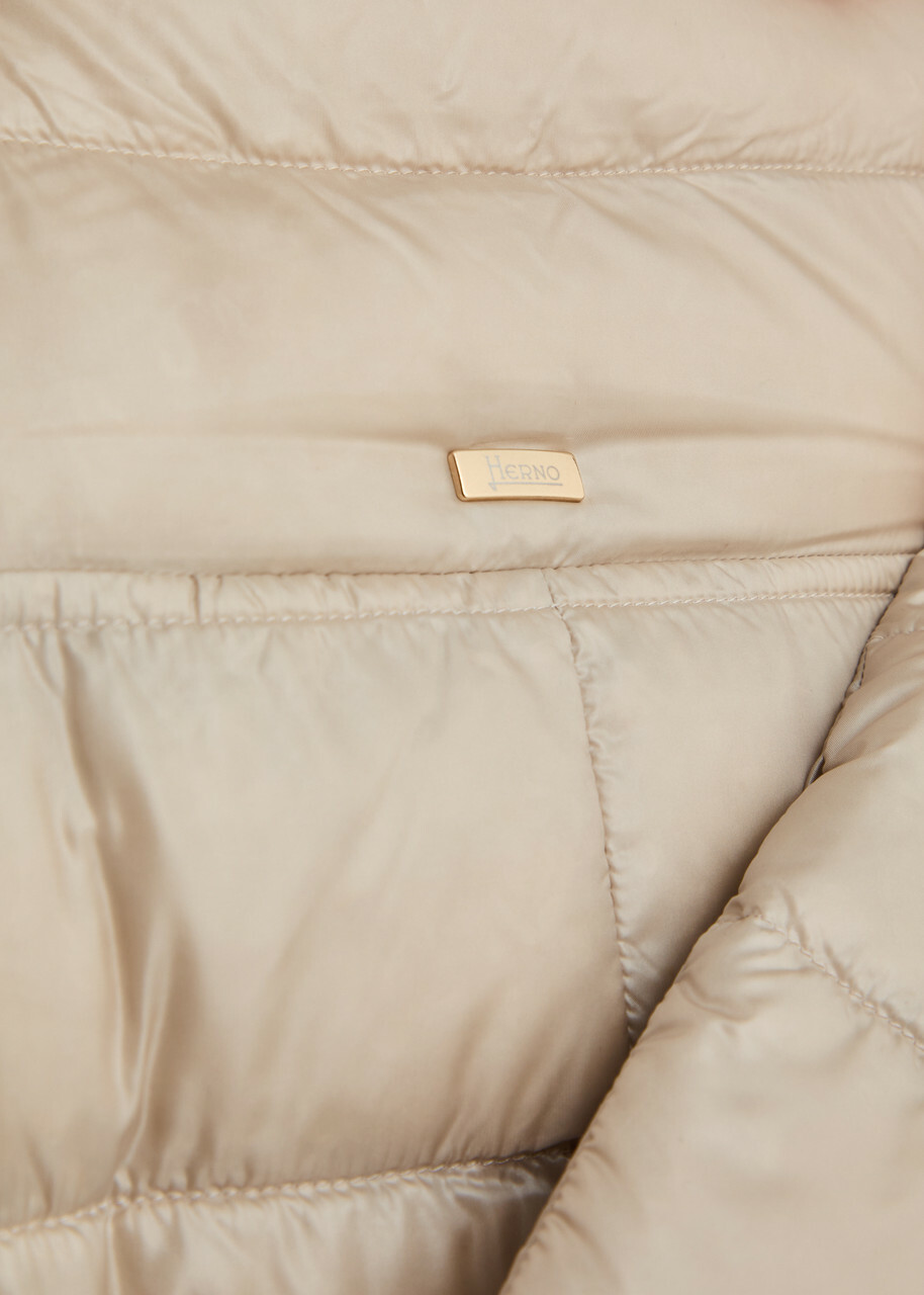 Herno Amelia Quilted Shell Jacket Cream