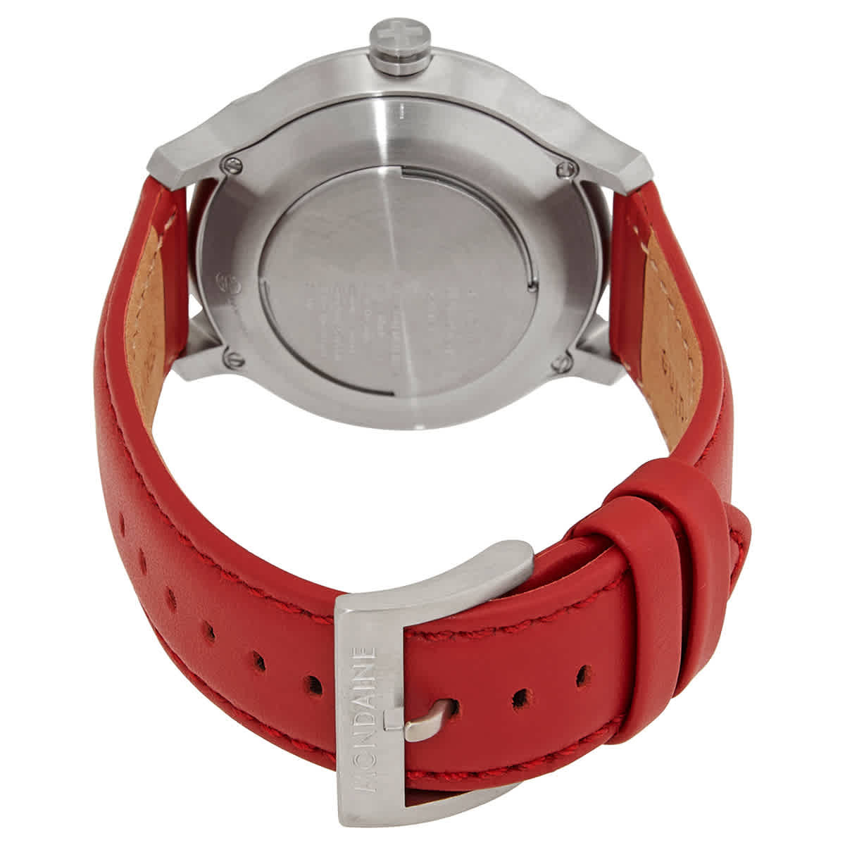 Mondaine Helvetica No1 Bold Quartz Silver Dial Mens Watch MH1.B2S80.LC