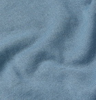 Altea - Slim-Fit Linen and Cotton-Blend Sweater - Blue