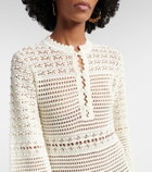 Eres Madone crochet midi dress