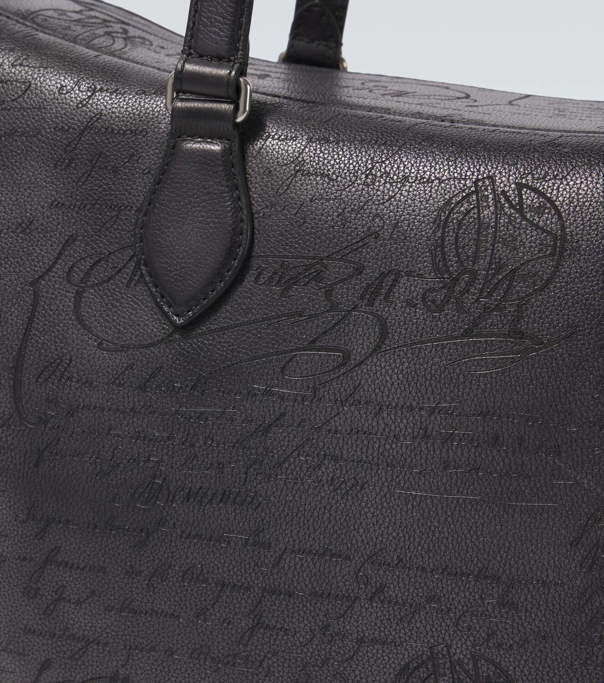 Berluti Late Hour Scritto leather tote bag