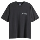 Picante Men's Peaks Patch T-Shirt in Vintage Black