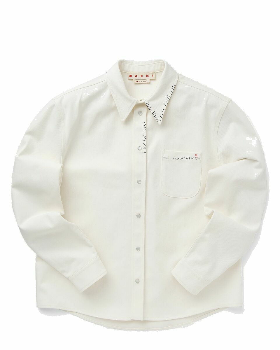 Photo: Marni Shirt White - Mens - Longsleeves