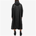 Stutterheim Women's Moseback Long Rain Coat in Black