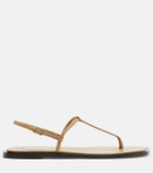 Toteme Leather thong sandals