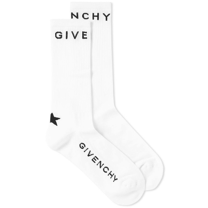 Photo: Givenchy Logo Sock