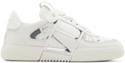 Valentino Garavani White 'VLTN' Band Low Sneakers