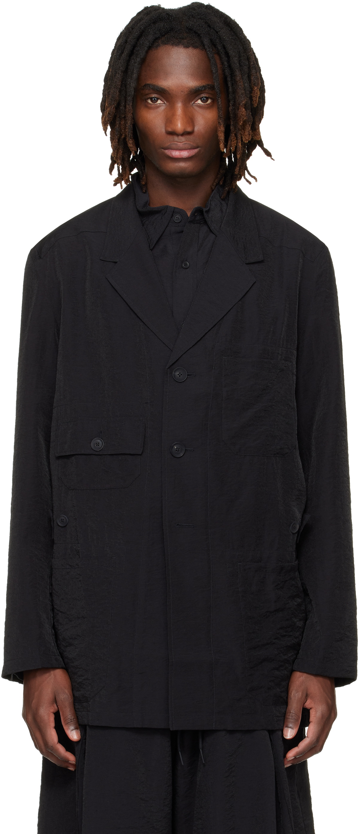 Y-3 Black Running Jacket Y-3