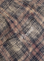 Picante Rocco Checked Cotton Shorts Brown